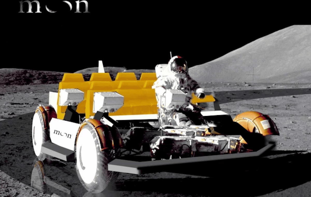 What the Moon Complex Will Be Like. Most likely you'll even be able to ride a lunar rover. Image: New Atlas.