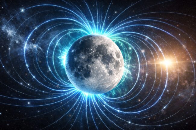 Ученые раскрыли тайну магнитного поля Луны. На это ушло 50 лет. Фото.