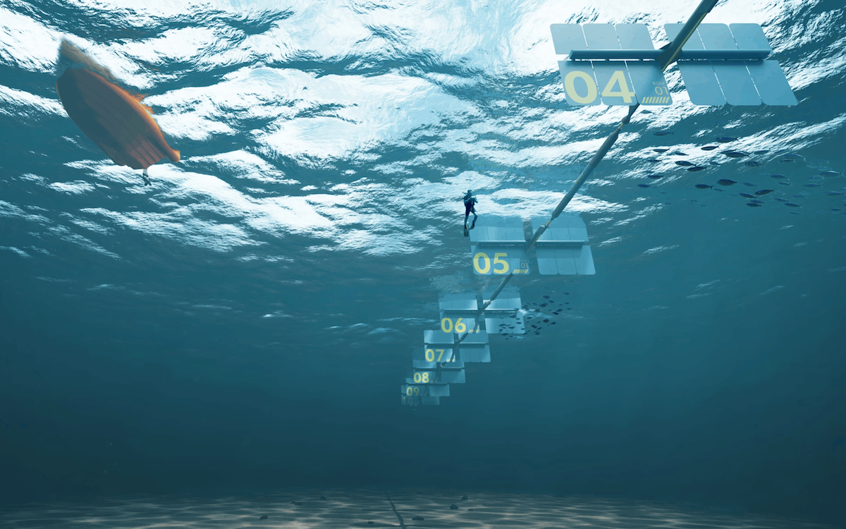 How Electricity Is Generated from Waves. The new installation looks approximately like this. Image: New Atlas. Photo.