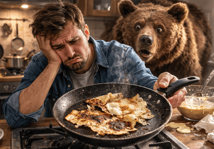 Вы всю жизнь ошибались: что на самом деле значит «первый блин комом». «Первый блин комом» — это не про неудачу: одна из самых искажённых фраз в русском языке. Фото.