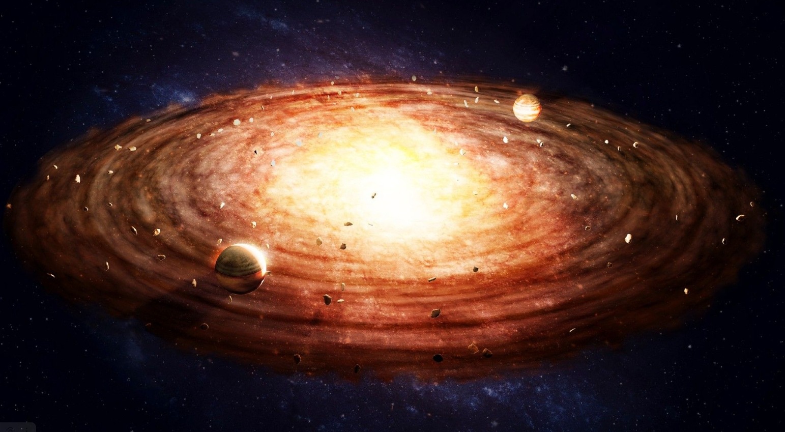 Ученые считают, что планеты рождаются из хаоса. Источник изображения: space.com. Фото.
