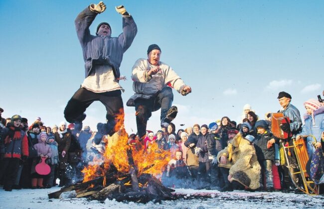 Почему Масленица каждый год в разные даты и что принято делать на Масленичной неделе. Фото.