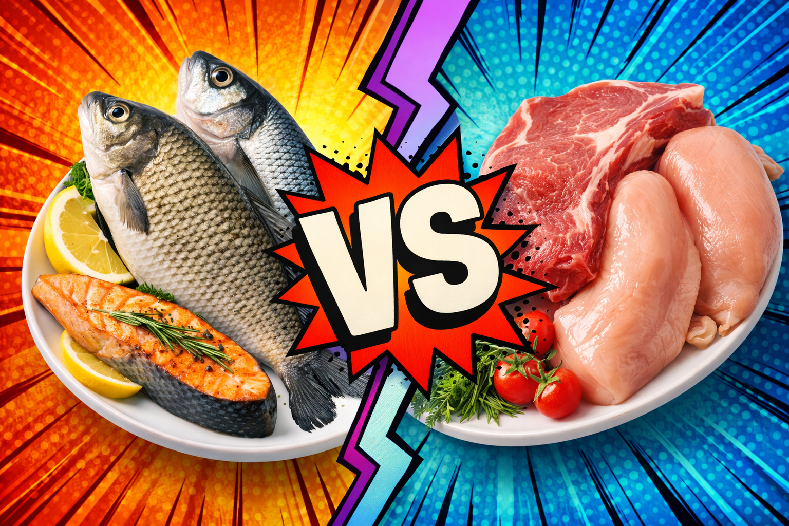 Рыба или мясо: что полезнее есть и можно ли заменить одно другим Рыба или мясо: что полезнее есть и можно ли заменить одно другим