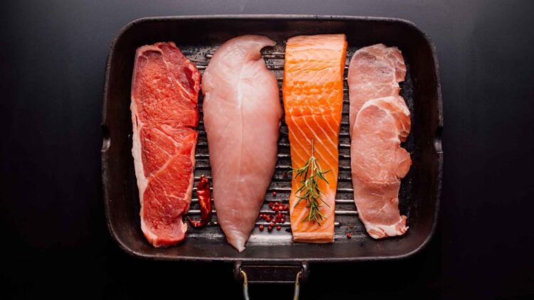 Где больше белка: в рыбе или мясе и что лучше усваивается. Верхняя граница веса порции — 170 г. Источник изображения: mavink.com. Где больше белка: в рыбе или мясе и что лучше усваивается. Верхняя граница веса порции — 170 г. Источник изображения: mavink.com. Фото.