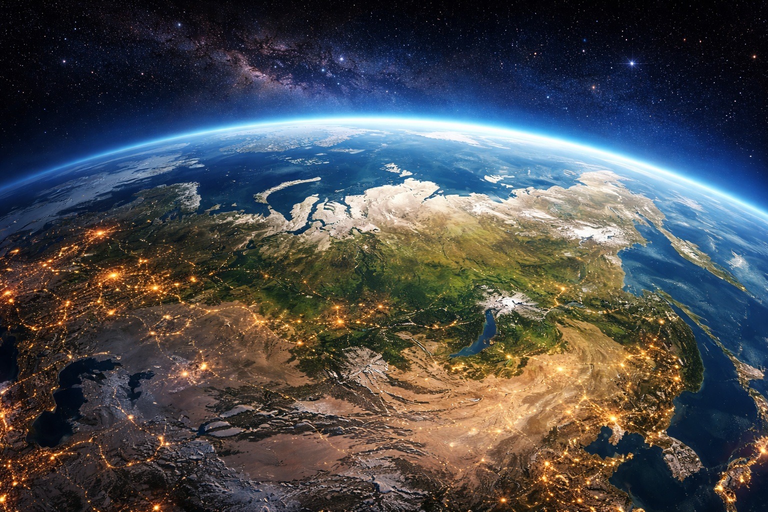 Что находится в самом центре России?