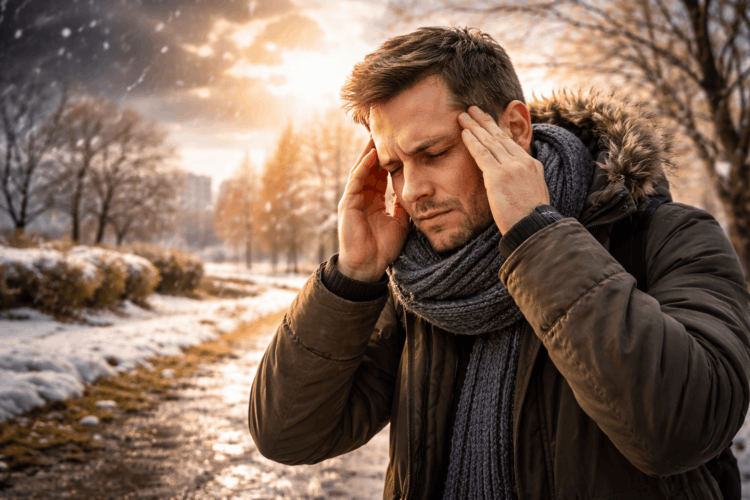 Почему в конце зимы скачет атмосферное давление и как пережить эти дни. Конец зимы и скачки давления: что происходит с погодой и организмом. Фото.