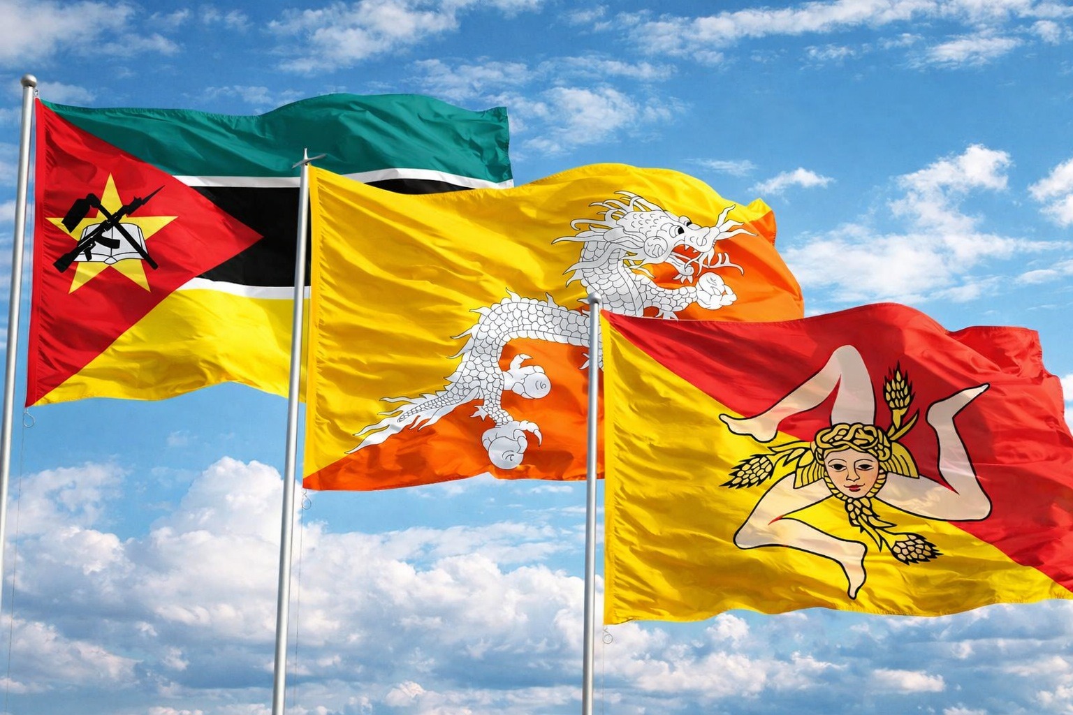 5 самых странных флагов разных стран