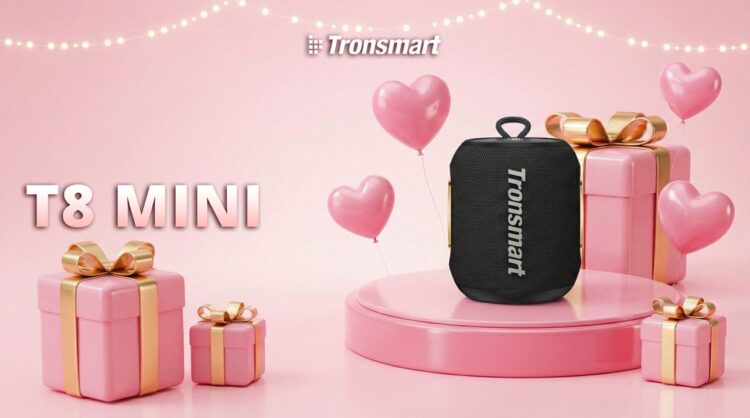 Блютуз-колонка Tronsmart T8 Mini со звуком на 360 градусов. Звучание на 360 градусов дорогого стоит. Фото.