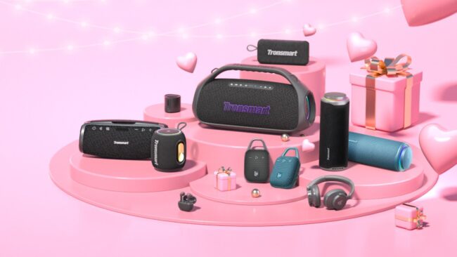 Что подарить на 14 февраля? Bluetooth-колонки Tronsmart со скидкой ко Дню Святого Валентина. Фото.