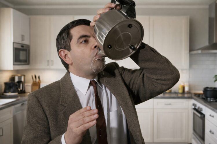 Почему люди пьют горячую воду по утрам, и безопасно ли это? В социальных сетях хвалят питье горячей воды по утрам, но польза от этого сомнительная. Фото.