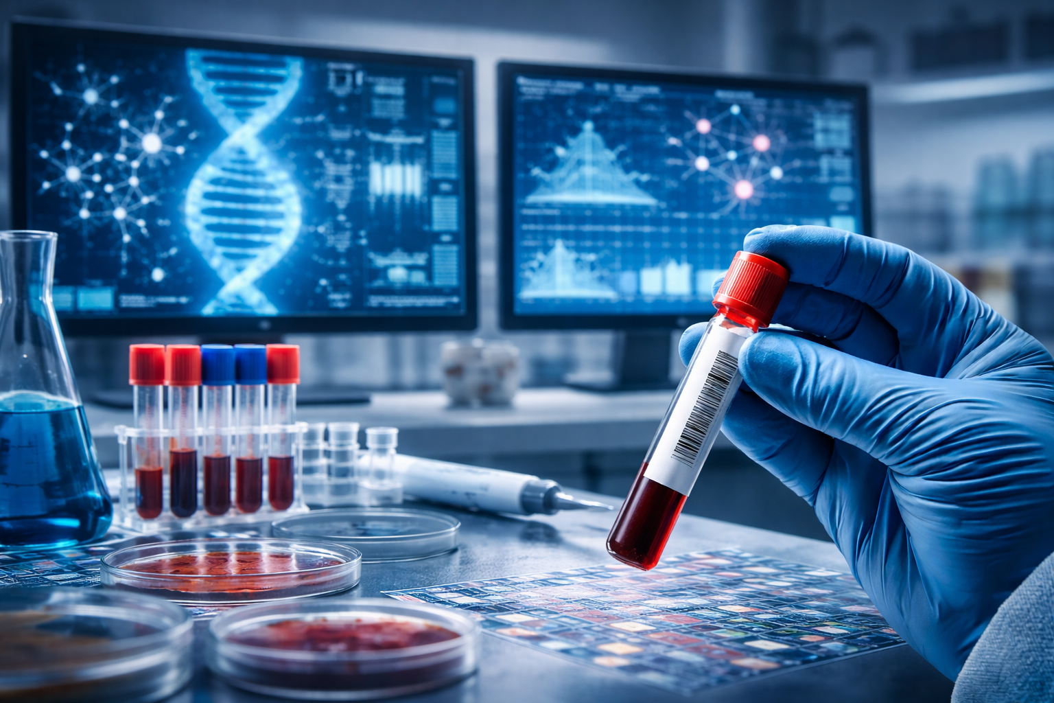 How AI Determines Time of Death Through Blood Analysis. Although postmortem intervals in the dataset ranged from 1 to 67 days, 97% of cases fell within the first 13 days, and the model's effectiveness was primarily evaluated on this data. Photo.