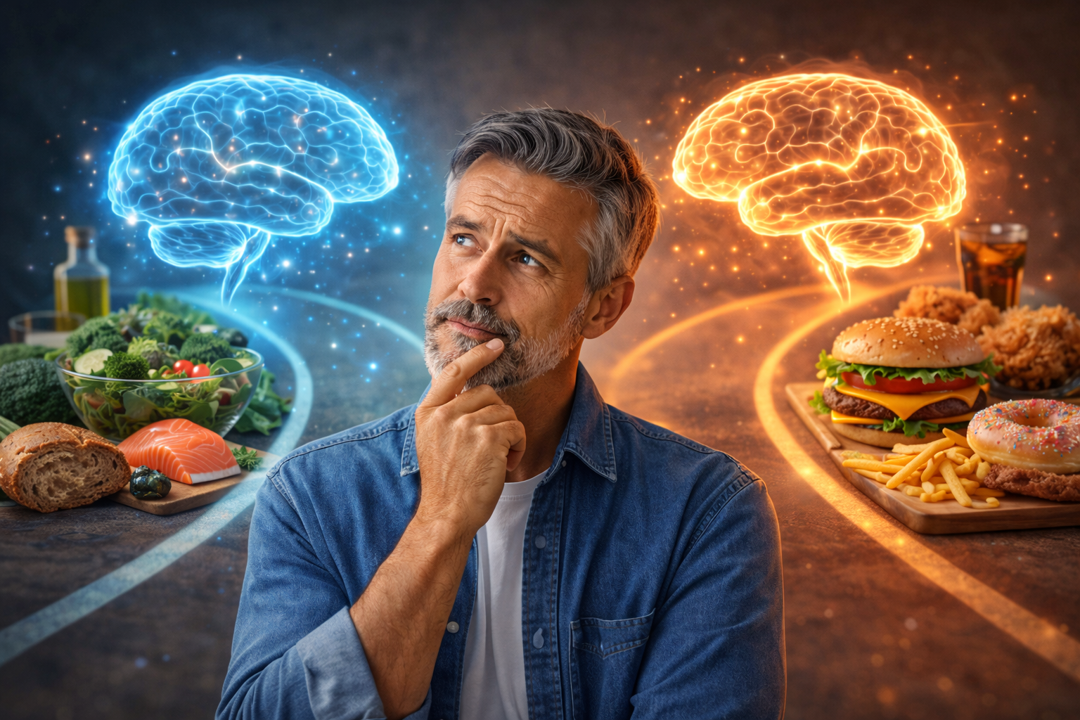 Как питание после 40 лет влияет на память и работу мозга спустя десятилетия