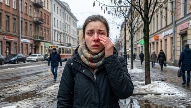Почему появляется аллергия в марте, если ничего не цветёт: неожиданная причина. Фото.