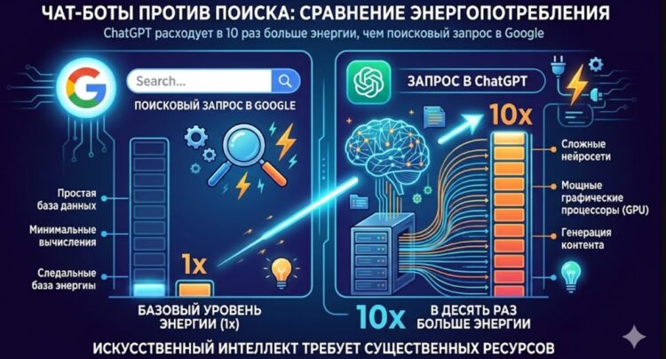 Зачем нужен биологический процессор. Обучение ChatGPT требует колоссальных ресурсов. Фото.