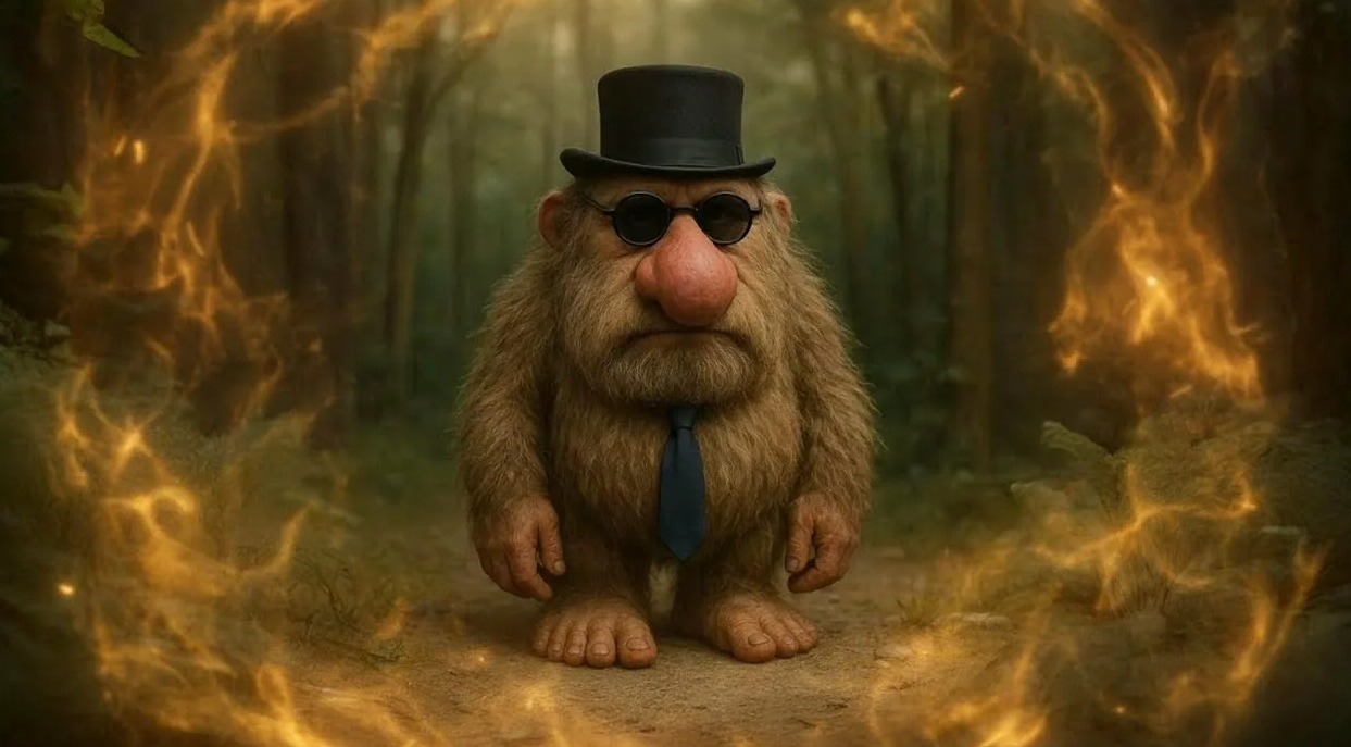 What is brain rot. Typical brain rot content created using a neural network. Photo.