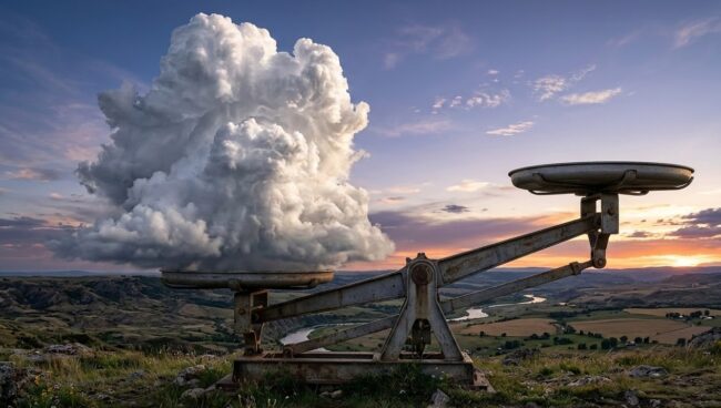 Сколько весят облака? Ученые объяснили, почему они не падают. Фото.