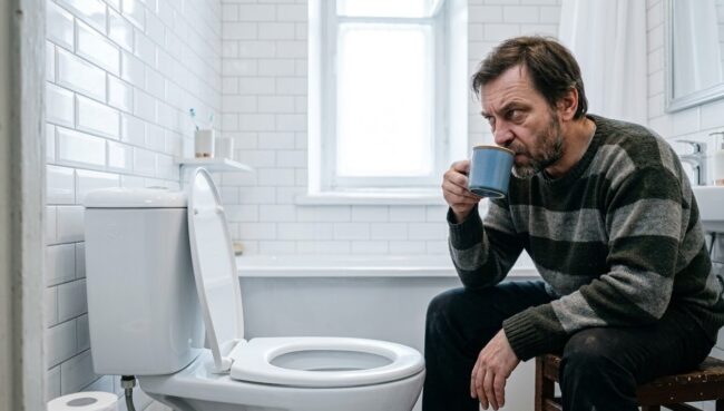 Почему после кофе хочется в туалет? Фото.