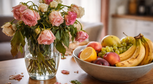 Почему цветы нельзя ставить рядом с фруктами: ошибка, из-за которой букет вянет быстрее