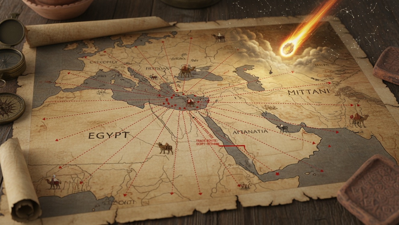 Как древние египтяне добыли метеорит с железом. Железо из космоса путешествовало по дипломатическим каналам бронзового века задолго до того, как люди научились добывать его из руды. Фото.