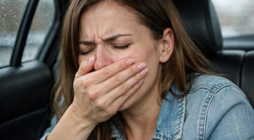 Из-за чего людей укачивает в машине и что с этим делать