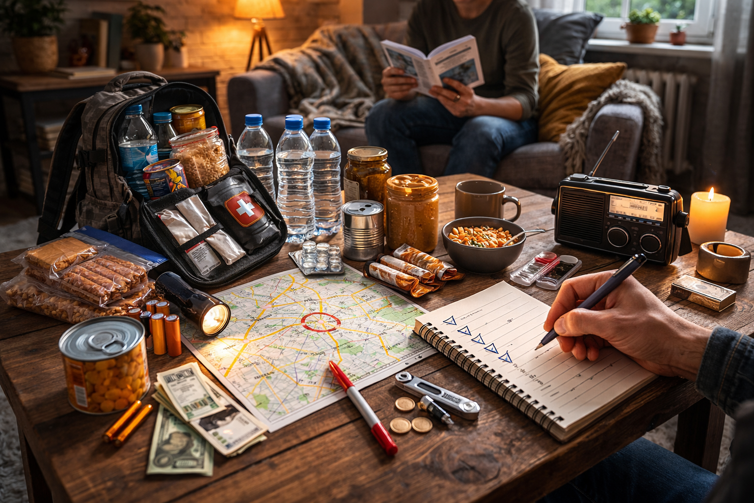 Набор для выживания на 72 часа — что нужно иметь дома на случай войны. Финляндия, Швеция, Норвегия и страны ЕС прямо рекомендуют гражданам иметь запас еды, воды и чёткий план действий. Фото.