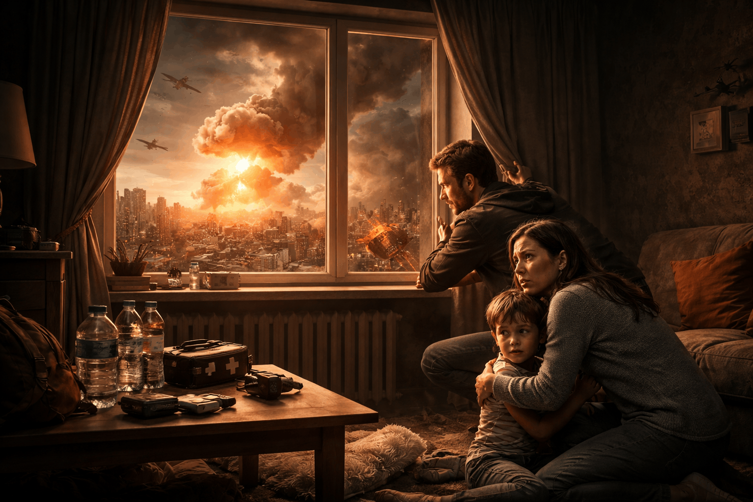 Что делать в первые часы Третьей мировой войны. Во многих странах уже существуют официальные инструкции на случай войны, катастроф и техногенных аварий. Фото.