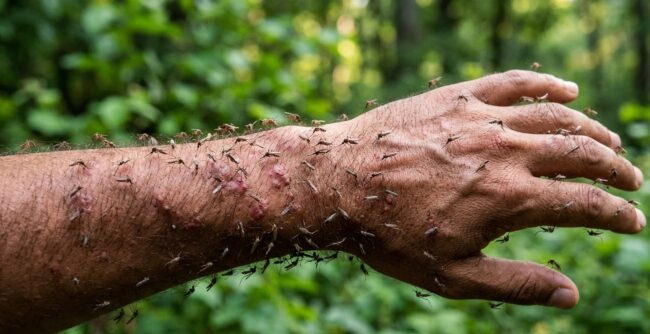 Почему весной 2026 года будет больше комаров и клещей, чем обычно. Фото.