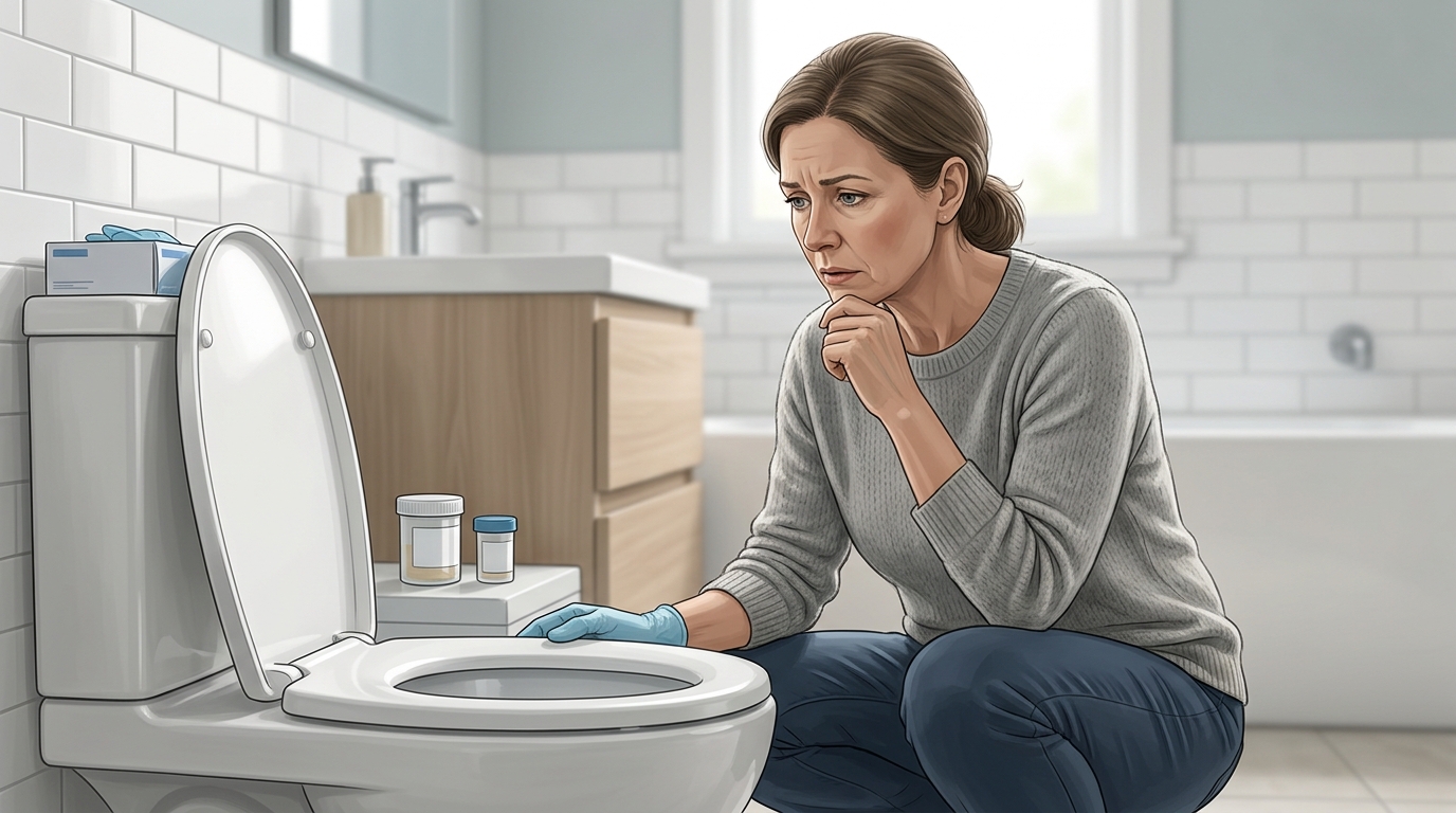 Необычный цвет мочи — повод обратить внимание на свое здоровье. Фото.