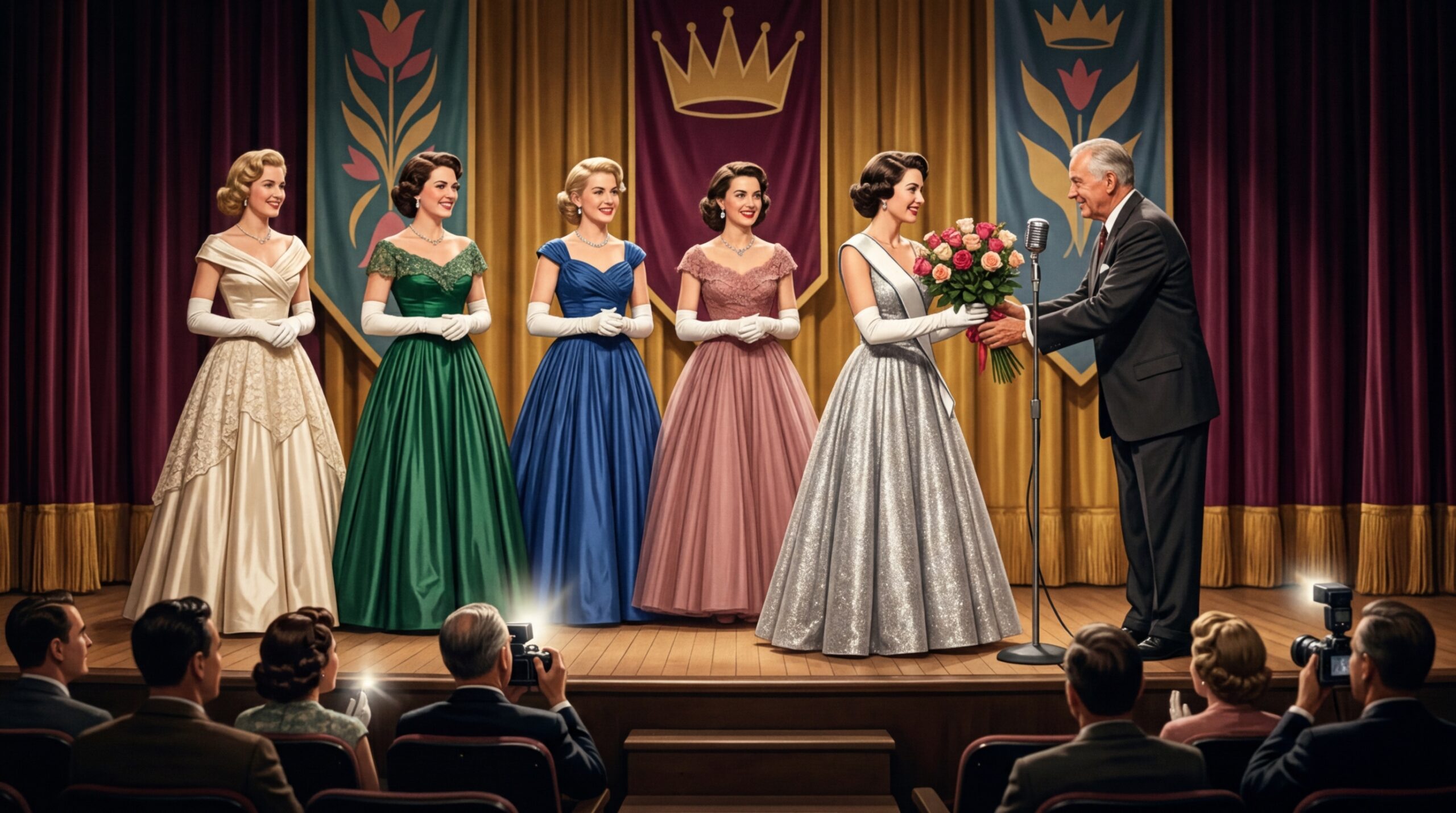 Конкурс красоты 1950-х годов — именно здесь зародился стандарт 90-60-90