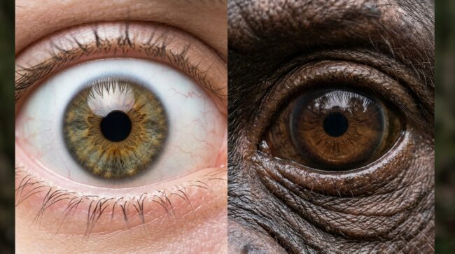 Почему у людей белые белки глаз и какую суперспособность они нам дают. Фото.