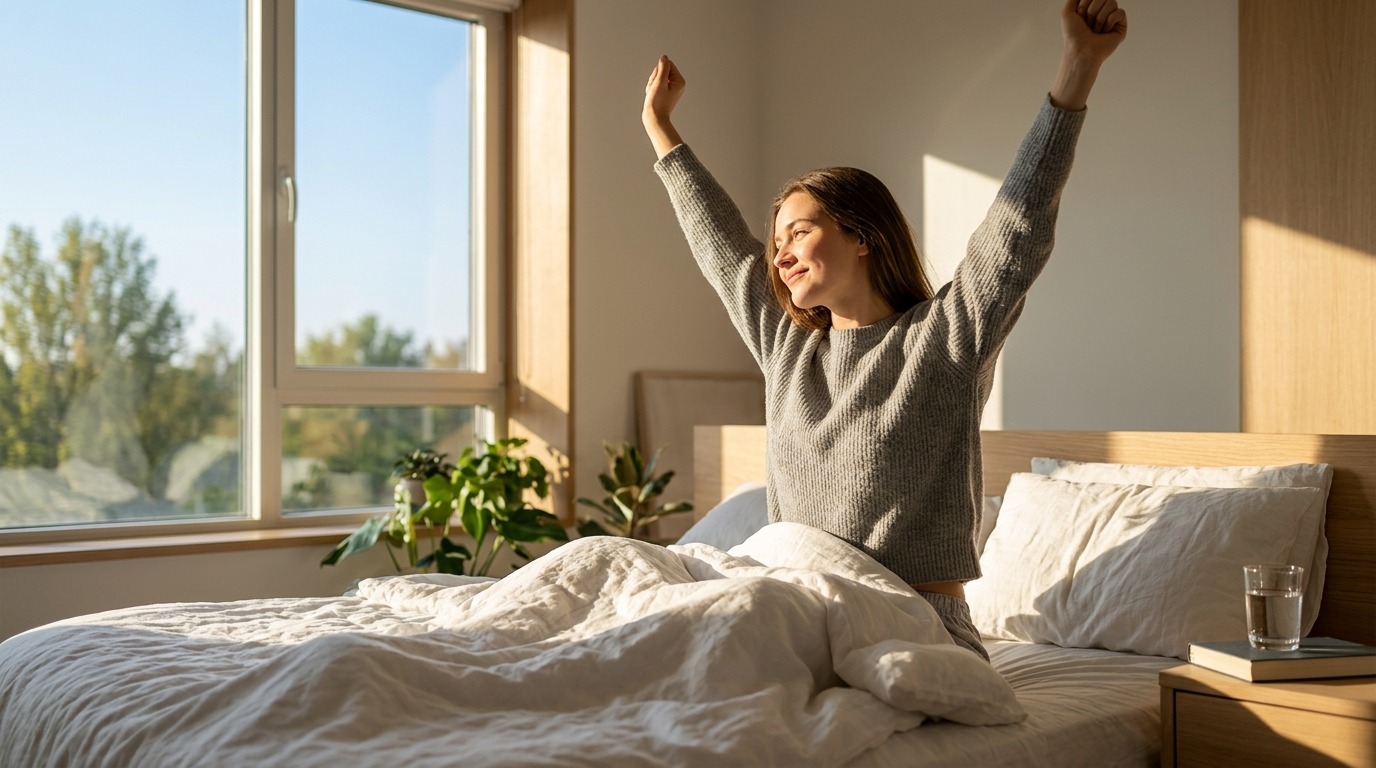 Ощущение бодрости после пробуждения может зависеть не только от часов сна, но и от качества сновидений