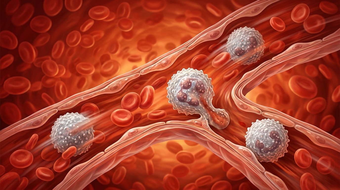 При повышенной температуре иммунные клетки перемещаются значительно быстрее