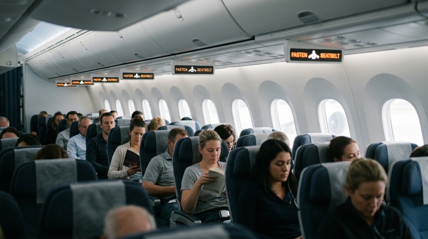 Пристёгнутый ремень и поднятая спинка кресла — пассажирская версия защитной позы