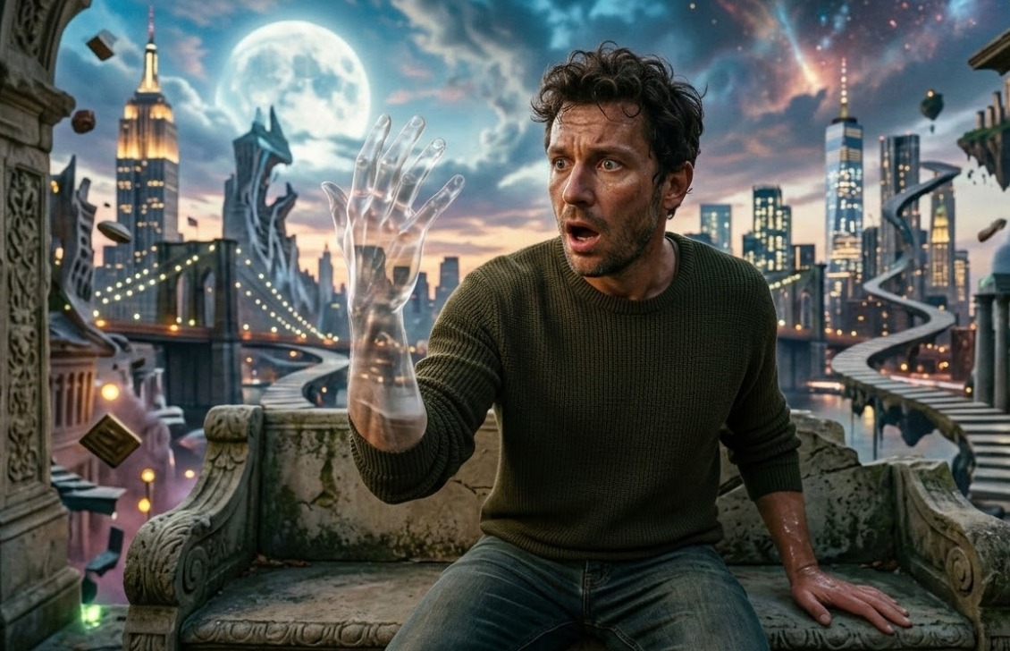 Метод проверки реальности. Однажды, во время сна, вы поймете, что это не реальность. Фото.