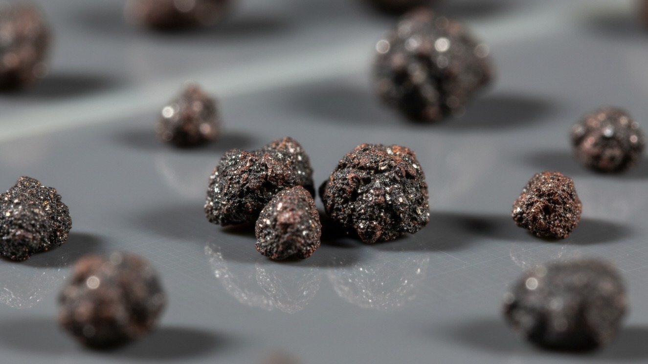 Почему у ученых изменились представления о зарождении жизни. Два крошечных образца с Рюгу — а в них уместился весь «рецепт» для создания генетического кода. Фото.