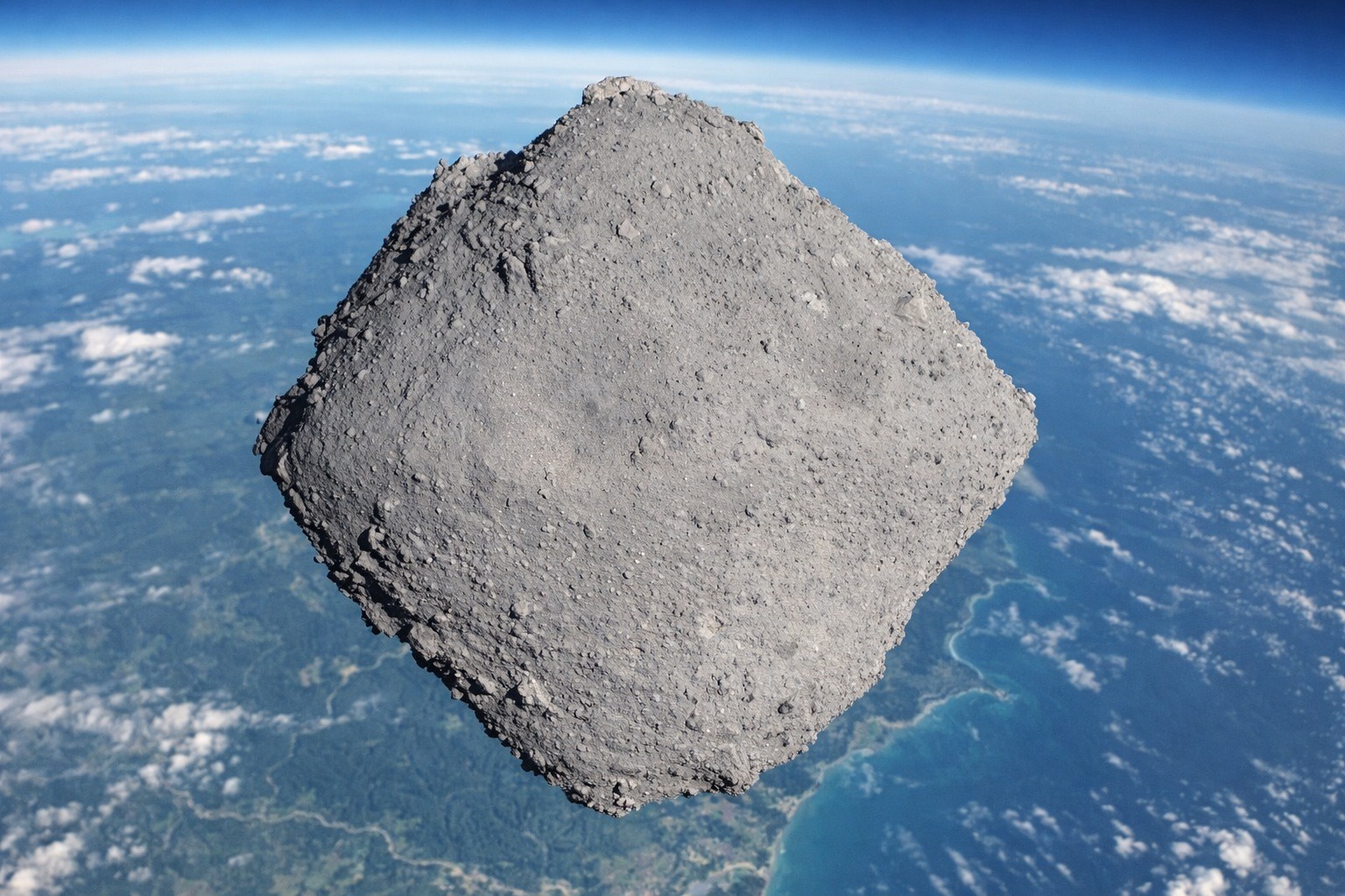 Ученые поняли, как на Земле могла появиться жизнь. Высока вероятность, что жизнь на Земле появилась благодаря астероидам. Фото.