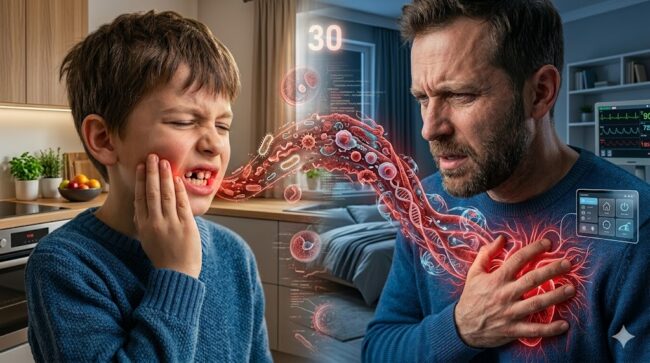 Кариес у детей оказался связан с болезнями сердца — риск выше почти на 45%. Фото.