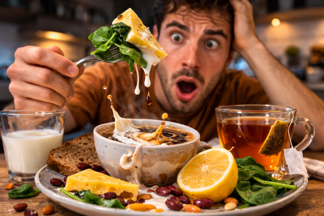 Какие продукты нельзя есть вместе: эти сочетания мешают усвоению витаминов. Фото.