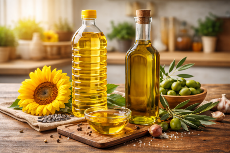 Как выбрать подсолнечное масло: рафинированное или нерафинированное. Ещё одна маркетинговая уловка — «первый отжим». Как сообщает Роскачество, нерафинированный продукт всегда получают из семечек с помощью первого отжима. Фото.