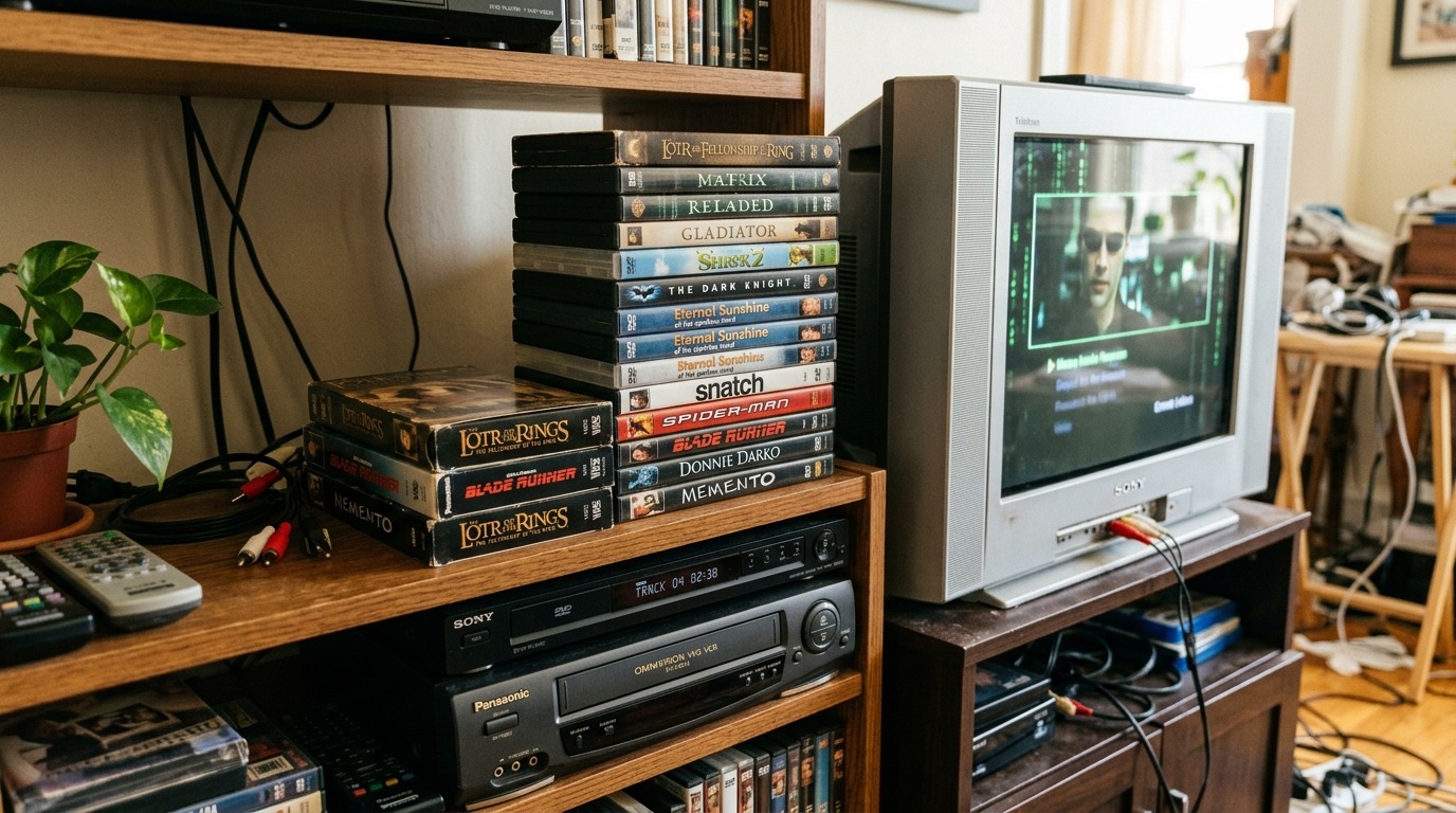 DVD и VHS-кассеты из нулевых снова в цене — особенно редкие издания