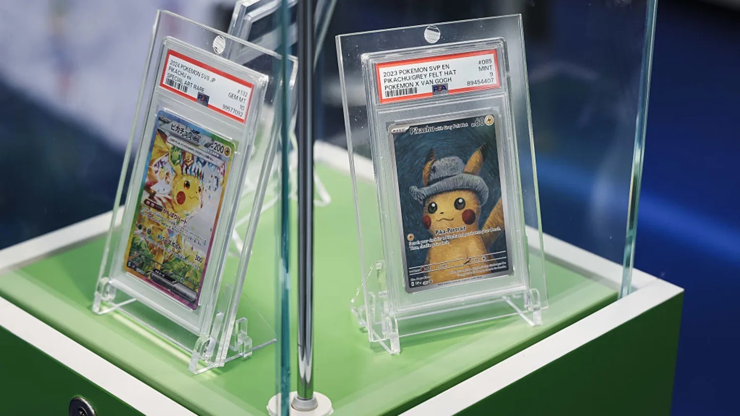 Редкие карточки Pokémon из нулевых могут стоить десятки тысяч долларов. Фото.
