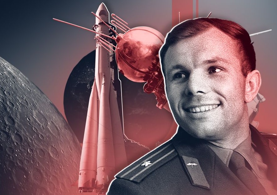 Юрий Гагарин и корабль «Восток-1» — начало эры пилотируемой космонавтики. Источник изображения: regnum.ru. Фото.