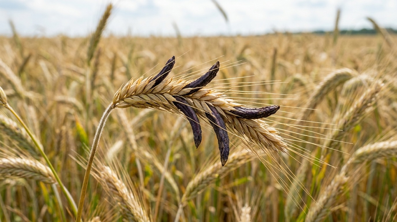 Спорынья — грибок на ржи, вызывающий тяжёлое отравление. Но к событиям в Салеме он, скорее всего, не имеет отношения