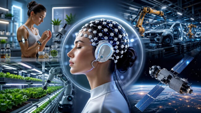 От биохакинга до нейроинтерфейсов: 5 нестандартных индустрий, где технологии будущего уже приносят реальную прибыль. Фото.