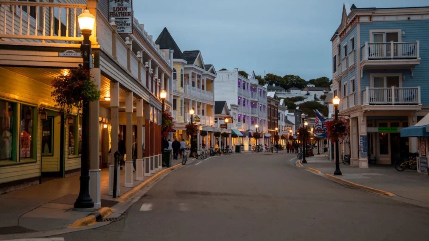 Остров Макино, штат Мичиган. Фото.