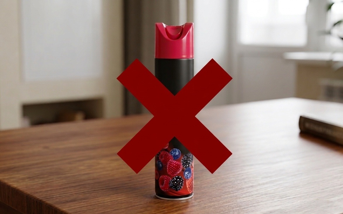 Яркие упаковки освежителей воздуха скрывают далеко не безобидный химический состав. Фото.