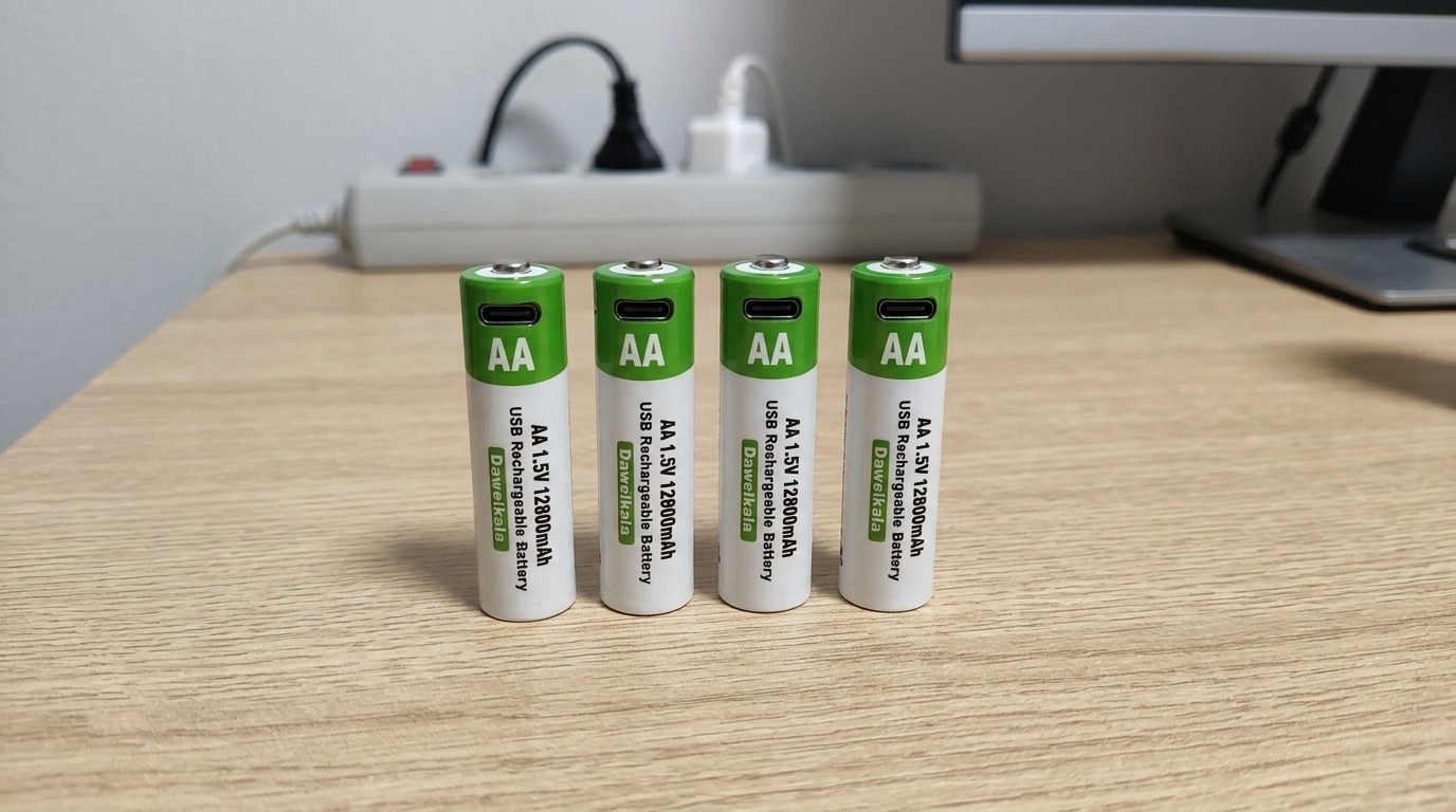 Четыре штуки крутятся между пультами и часами — за полгода ни одной обычной батарейки не купил. Фото.