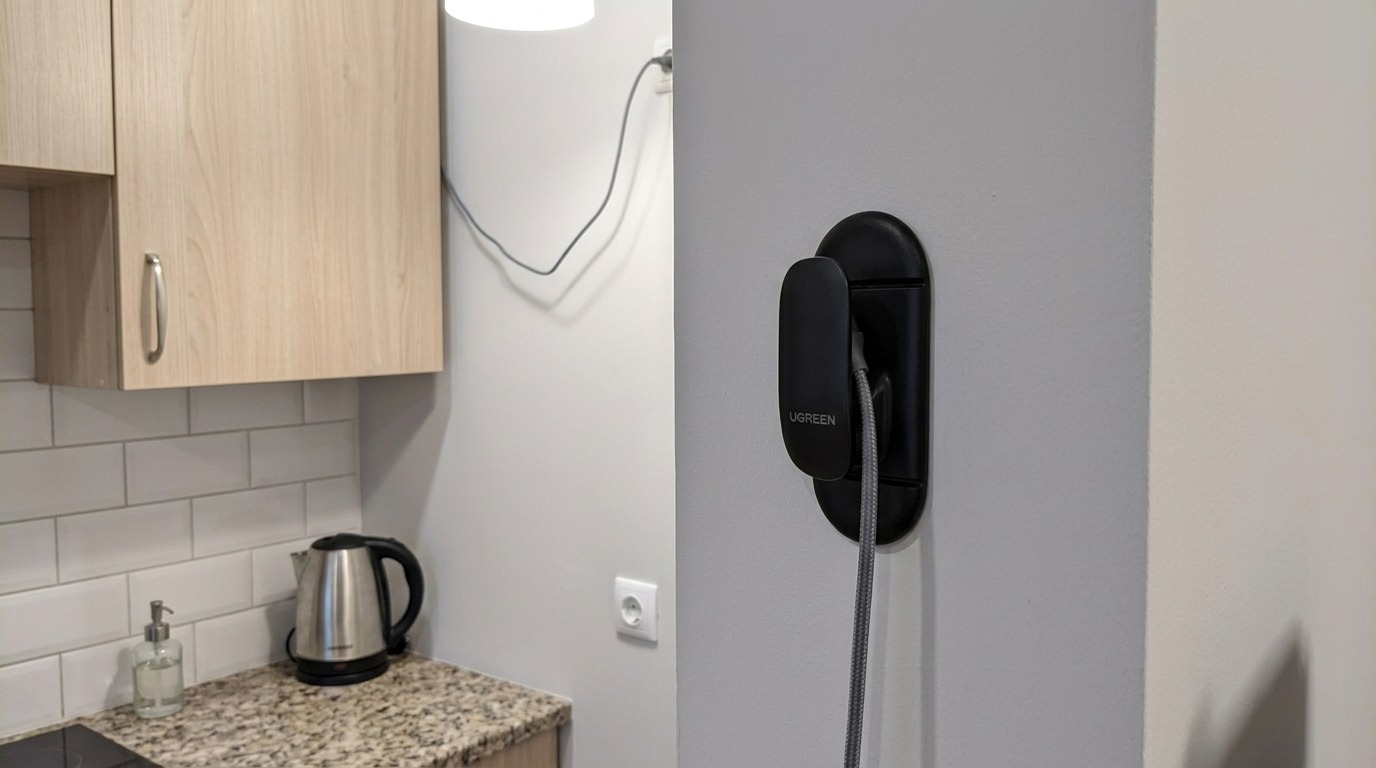 Четыре штуки висят в прихожей с ноября — ни один не отвалился. Фото.