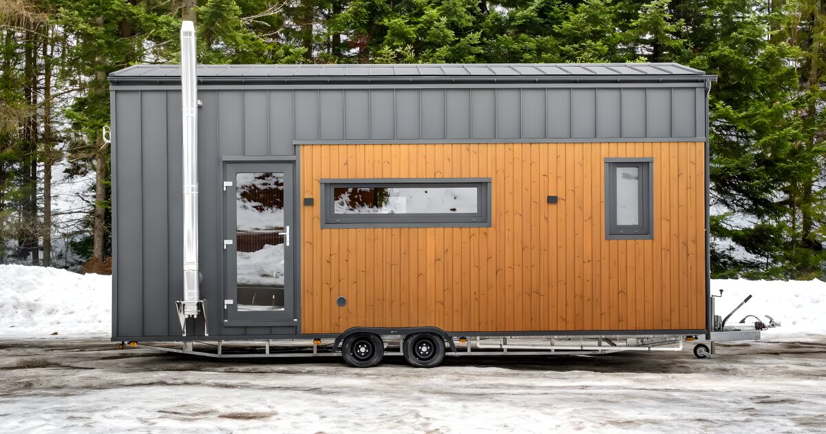 Крошечный дом Katrin от компании Craft House: компактная, но полноценная жилплощадь. Источник изображения: craft-house.eu. Фото.