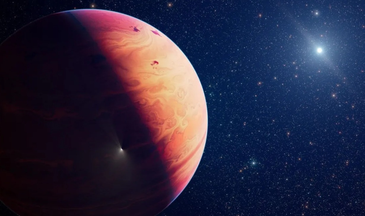 Gas giant 29 Cygni b is the size of a brown dwarf, yet it is a planet. Image source: IFL Science. Photo.